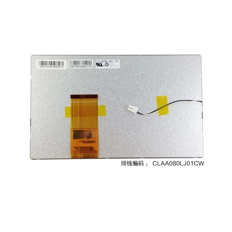 8 дюймов ЖК-дисплей экран CLAA080LJ01CW CLAA080LJ01 CW 60 pin-код