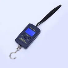 Портативный мини-электронная шкала с цифровым Дисплей 0,01 кг-40 кг путешествия Чемодан баланс крючок весы Кухня инструмент E2S