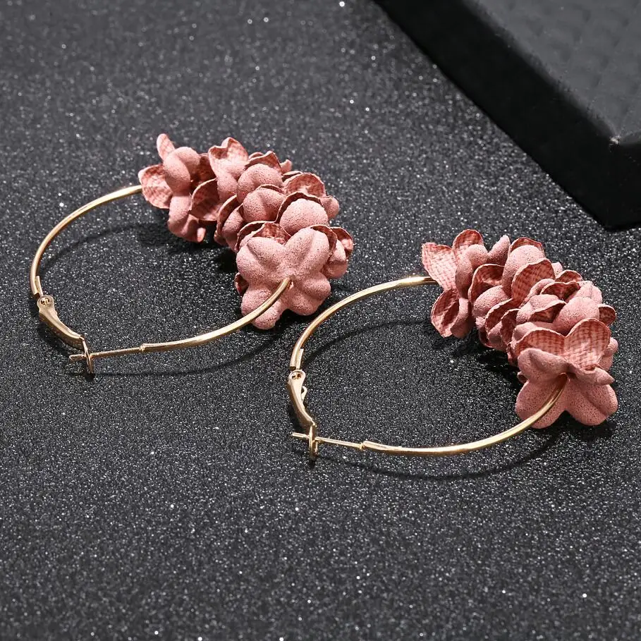 Kuziduocai Новые популярные модные ювелирные изделия Bijoux Sweety большой круг элегантные