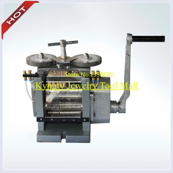

2014 New Hand Rolling Mill Machine Jewellery Mini Rolling Mill with 130mm roller width Jewelry Making tools and equipment