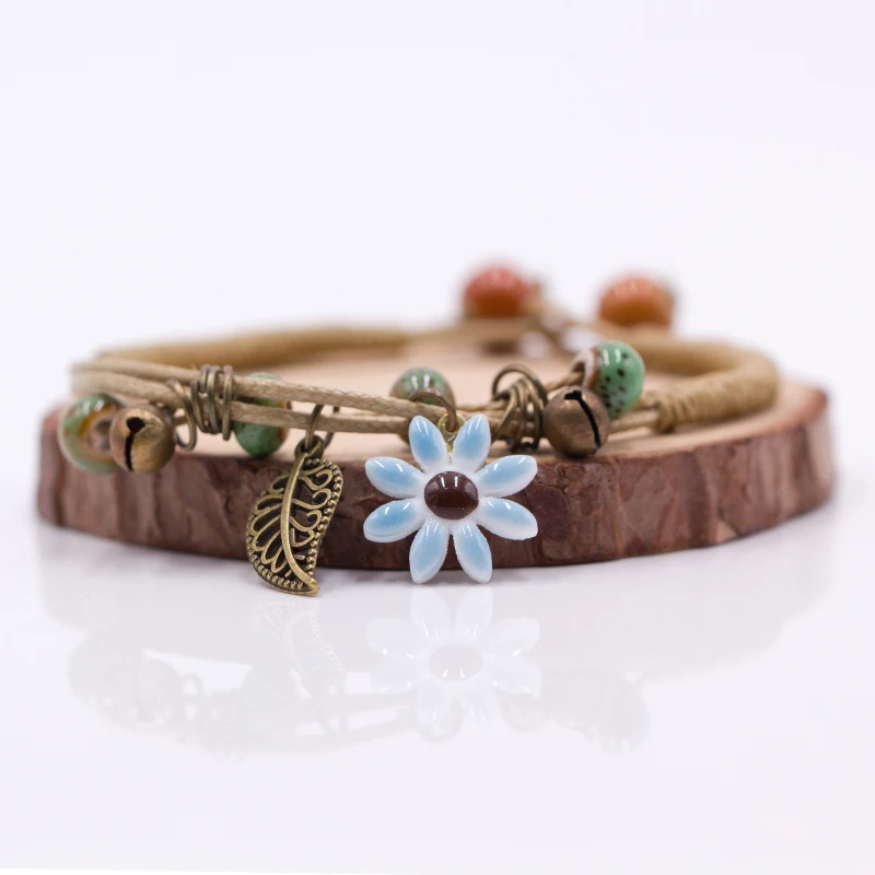 Artware Sra Sra Retro Cerámica Hecha A Mano Pulsera Diy Artware Sra Sra Retro Cerámica Hecha A Mano Pulsera Diy
