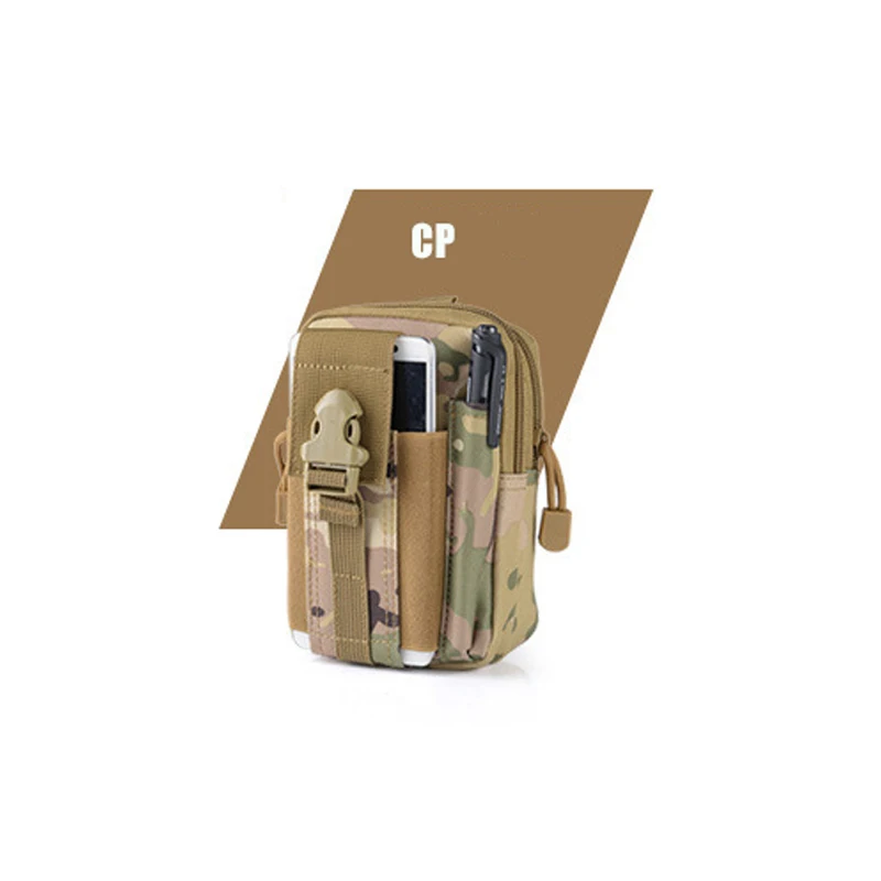 Тактическая Сумка Molle сумка на пояс Мужская Спортивная Военная поясная сумка походная альпинистская сумка для телефона Открытый EDC сумка - Цвет: CP