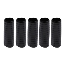 5 шт. черная пластиковая Скрипка Лук Кожа для скрипки Лук делая аксессуары части