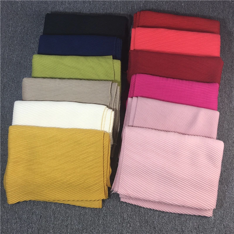 Женские шарфы 2017 Искусственный шарф рисунок ряби мусульманский хиджаб накидка