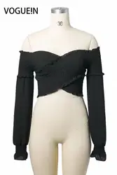 Voguein новые женские летние пляжные черный/красный/белый Топы; рубашка с длинными рукавами рубашка оптовая продажа