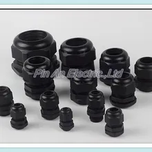 shippin10psc черный Водонепроницаемый box совместное PG7/PG9/PG11/PG13.5/PG16/PG19/PG21/ PG25/PG29/нейлон кабельный разъем