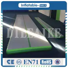 2 шт надувной воздушный трек тренажерный зал воздушные коврики надувной водный батут для продажи(Размер: 8x2x0,2 м