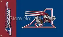 Montreal Alouettes Flag 150X90CM CFL 3X5FT Banner 100D Polyester grommets custom009, free shipping