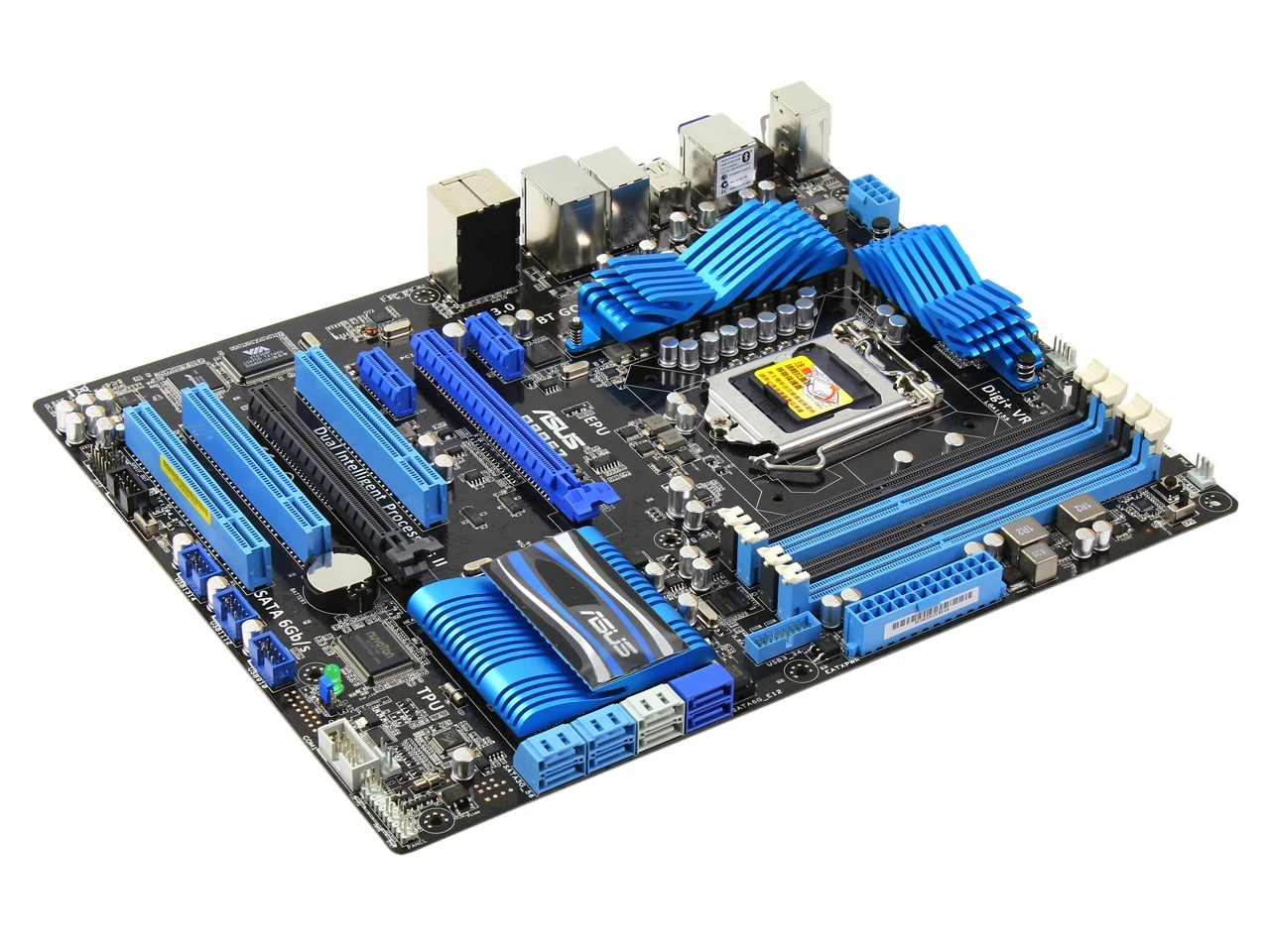 Для Intel P67 ASUS P8P67 материнская плата LGA 1155 DDR3 32 Гб P8 P67 настольный компьютер ПК материнская плата ATX системная плата USB3.0 SATA II б/у