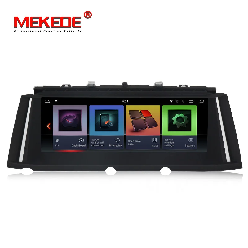 MEKEDE Car Multimedia player 6 Core Android 8.1 Car dvd player For BMW 7series F01 F02 CIC NBT system GPS navigation WIFI BT