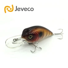 Jeveco JVC002 fishing lures Super Crank Fish Artificial Bait 52mm 10g 0 1 2m floating Fishing