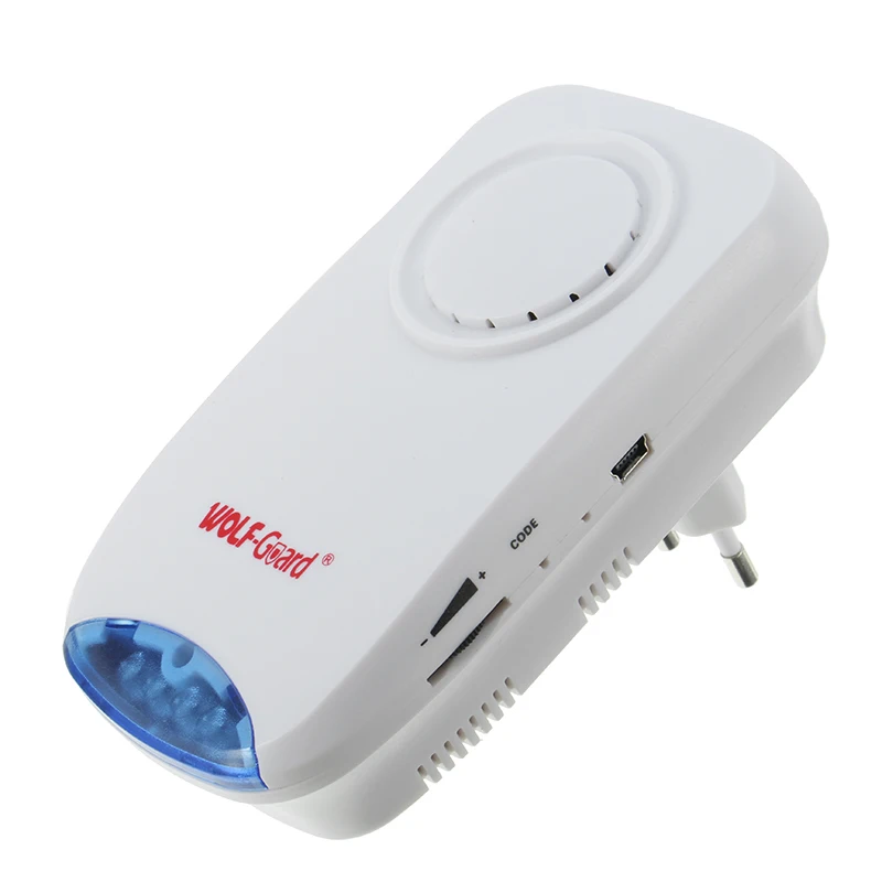 

Wireless Acousto-Optic Flashing Siren Alarm System Home Security Safety