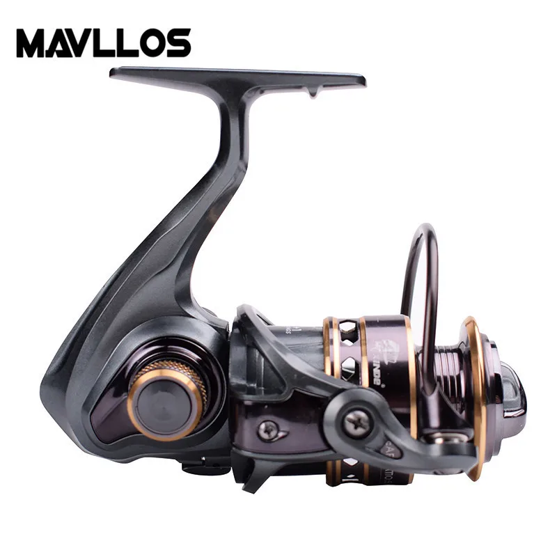 Mavllos جاكوار الكارب الصيد بكرة 14BB سرعة نسبة 5.2: 1 نموذج 1000 2000 3000 قوة السحب 12 كجم خفيفة المياه المالحة الغزل بكرة