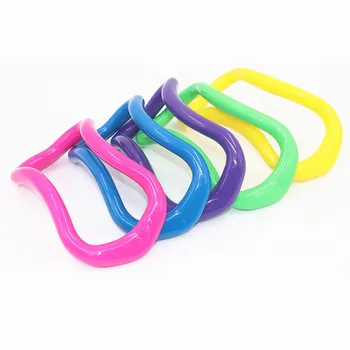 

1 Pair Yoga Circle Yoga Wheel Ultralight Portable Pilates Circle Pilates Ring Stretch Exercise fitness Workout Yoga Equipment