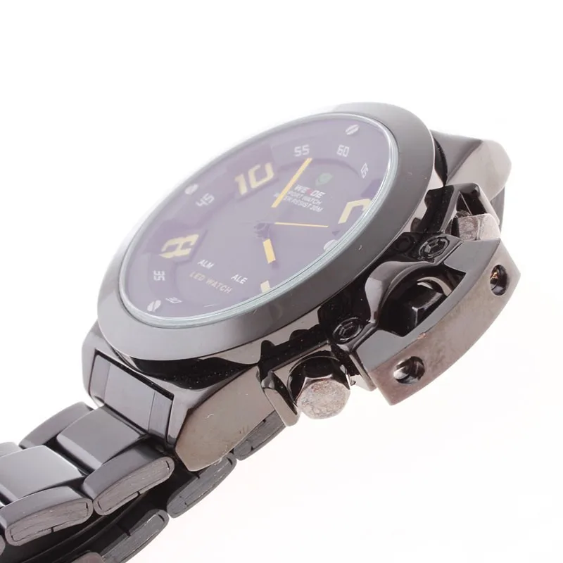 Для мужчин люксовый бренд, часы для спорта Горячая Стиль Для мужчин наручные часы Круглый водостойкие аналоговые Стекло модные повседневные наручные часы