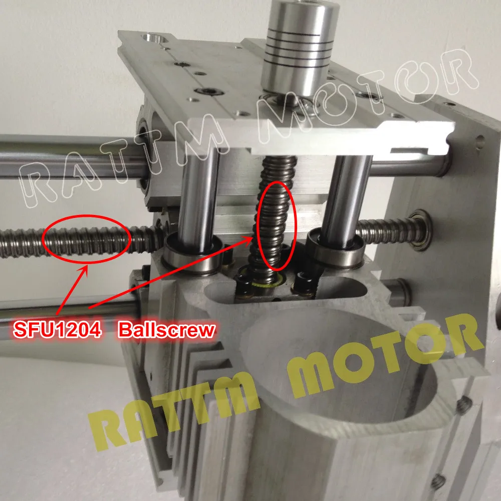DE ship/free VAT New 3040 CNC router milling machine mechanical kit ball screw with 300W DC spindle motor