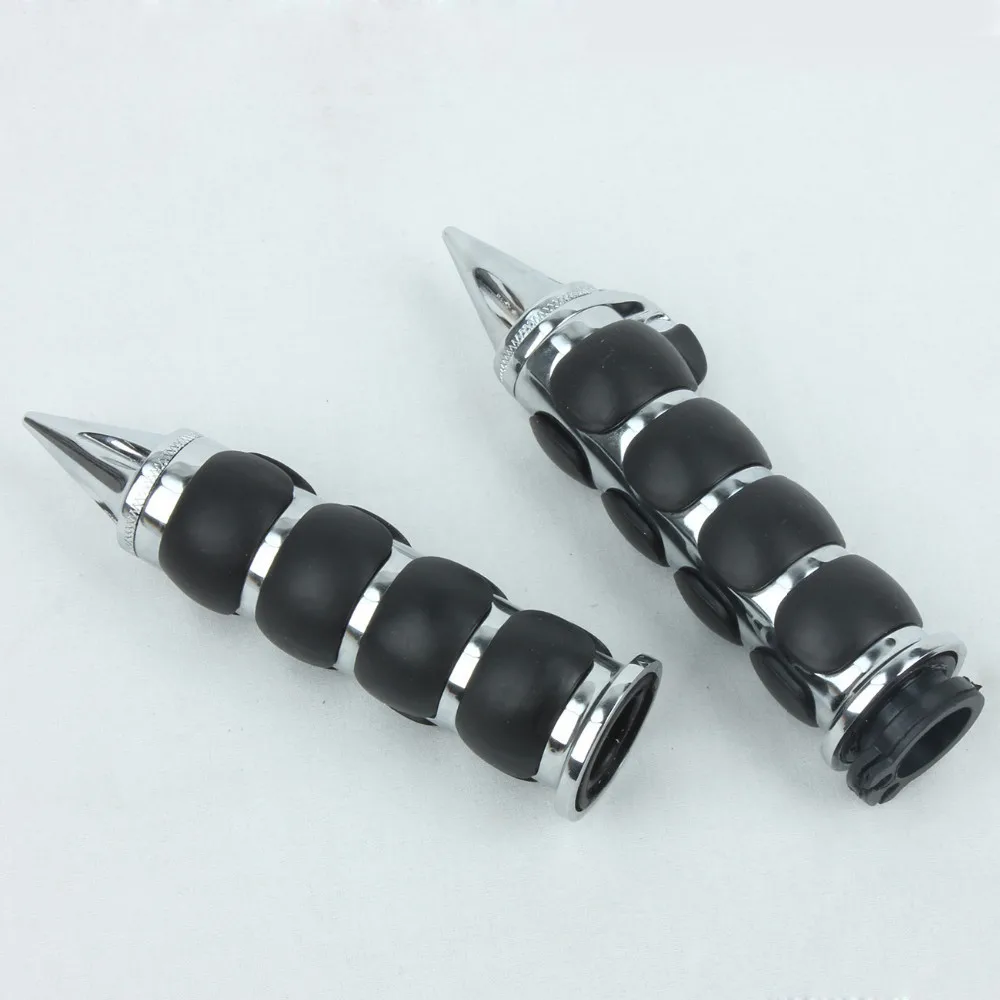 

Chrome Hand Grips Throttle Boss 1" Bar Motorcycle For Suzuki 2001 - 2006 Volusia 800 / Boulevard C50 2002 2003 2004 2005