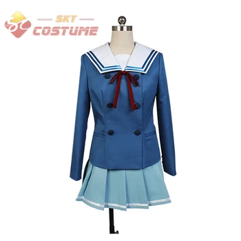 

Original 100% Beyond The Boundary Mirai Kuriyama Dress Suit Cosplay Costume Halloween Party Suit Full Set