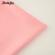 Хлопчатобумажная ткань толстая четверть благородный сплошной слабый розовый цвет хлопок высококачественный материал постельное белье в стиле пэчворк twill Tecido