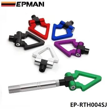 EPMAN Racing Billet Aluminum Triangle Ring Tow Hook Front Rear For Toyota AVANZA Japanese Car Trailer EP-RTH004SJ