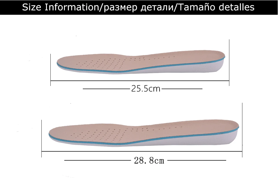2 пара/лот натуральная кожа из свиной кожи увеличение высоты стельки 1-3 см до пены памяти супинатор ортопедический стельки с поглощением