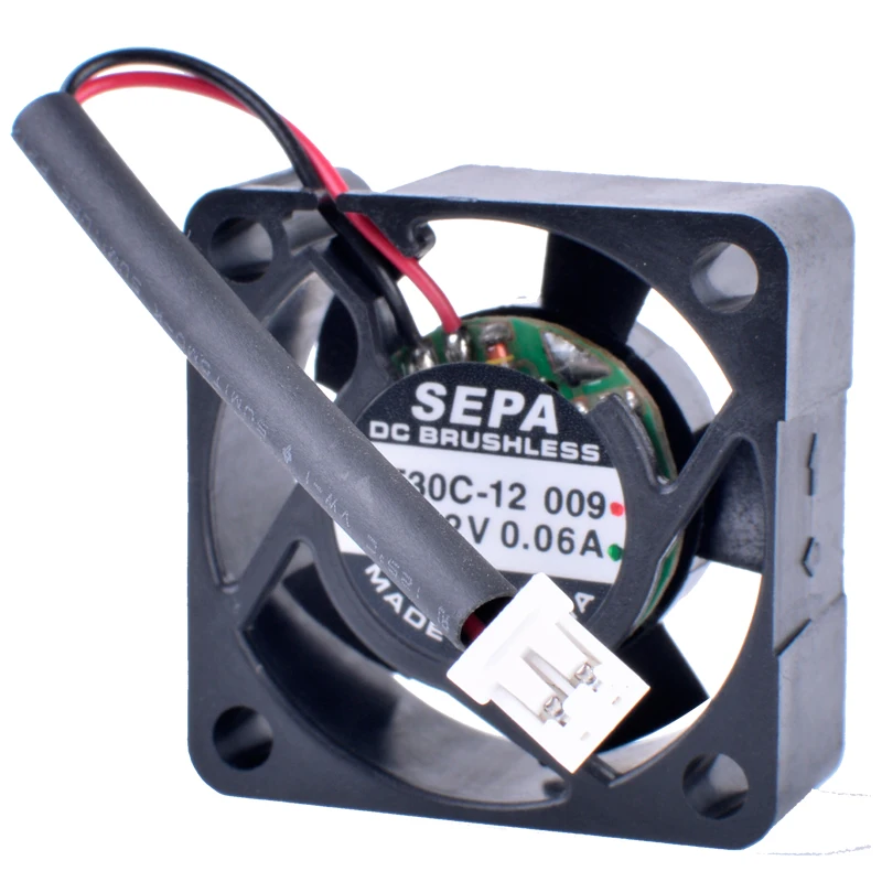 Mini Router fã Mudo Ventilador de Refrigeração Sf30c12 30 Milímetros fã 12 v 0.06a 30x30x12 mm 3012 Ventiladores e resfriadores - Imagem 3