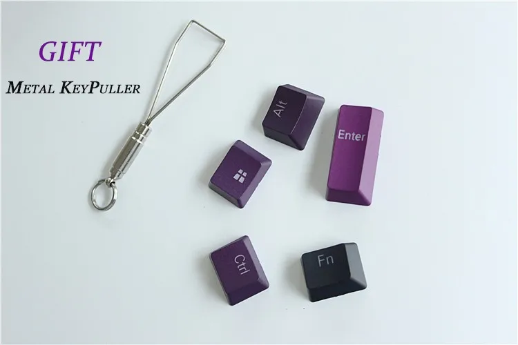 MP 104 клавиши толстый pbt фиолетовый градиент двойной съемки подсветка Keycap OEM профиль для проводной USB механическая клавиатура