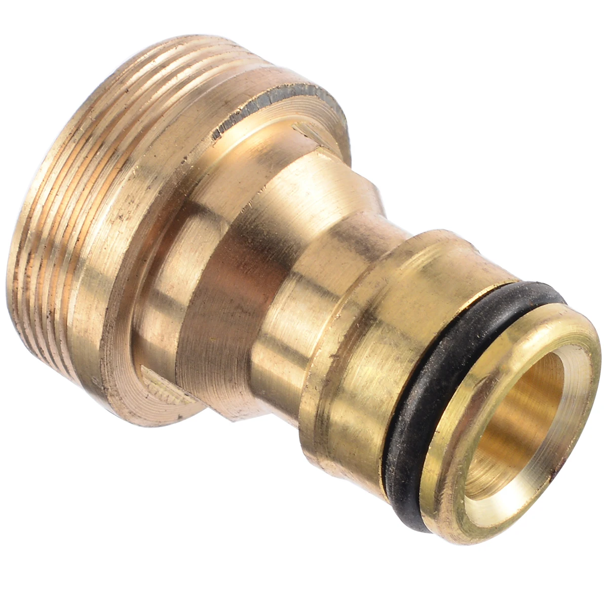 Mayitr 1pc Brass Hose Connector Male Quick Connector Adaptor Garden Water Hose Pipe Tap Spray Nozzle For Garden Irrigation