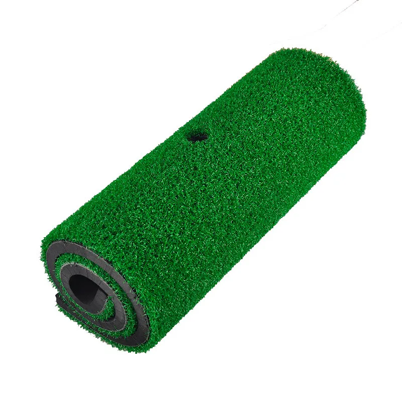 PGM фирменный коврик для игры в гольф для внутреннего двора, Тренировочный Коврик для игры в гольф, тренировочный резиновый Тройник с держателем, Травяной коврик, зеленый, 60 см x 30 см