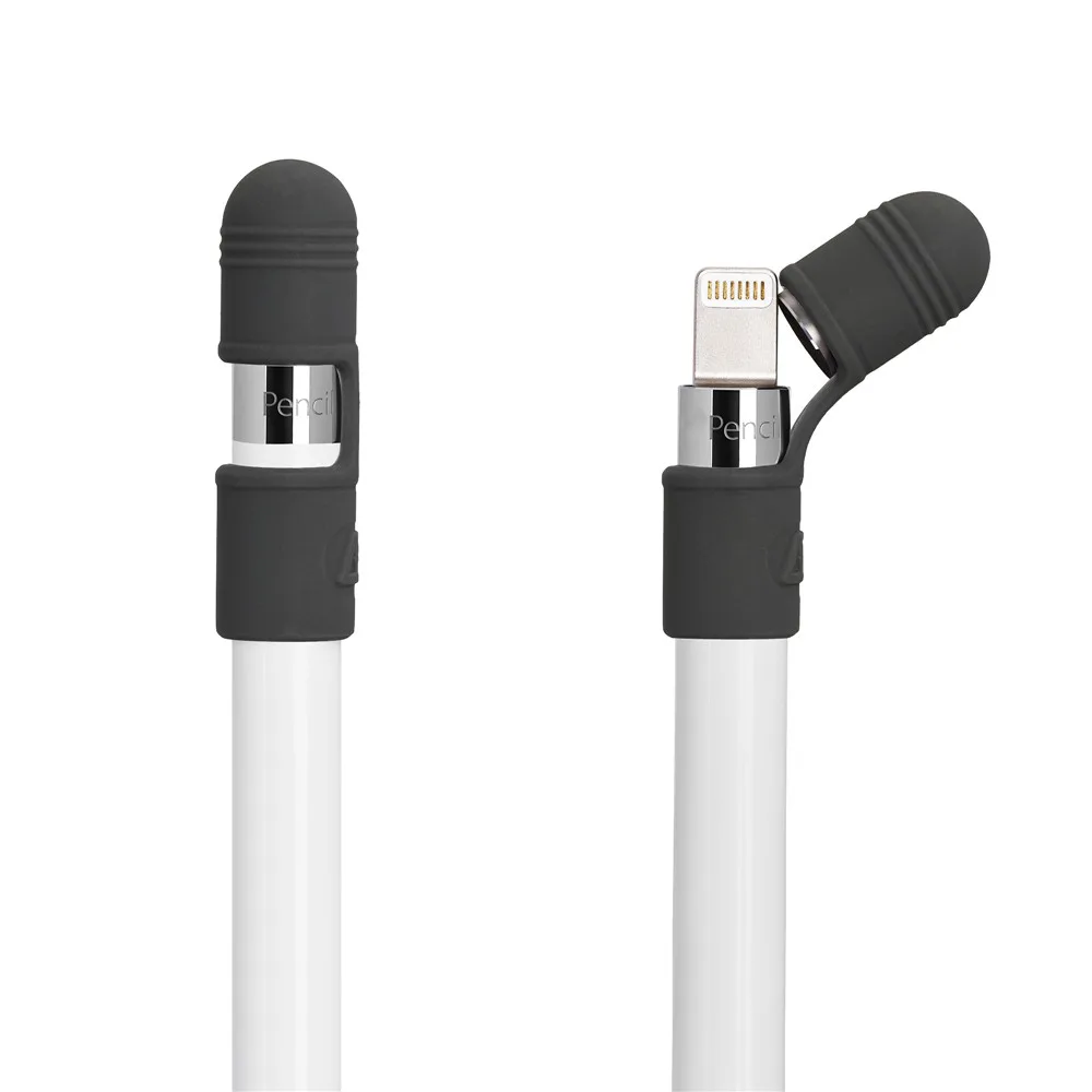 Fintie для Apple Pencil кепки держатель для ручек высокое качество силиконовой резины Прочный установить и использовать крышка 10*6,8*1,55 см