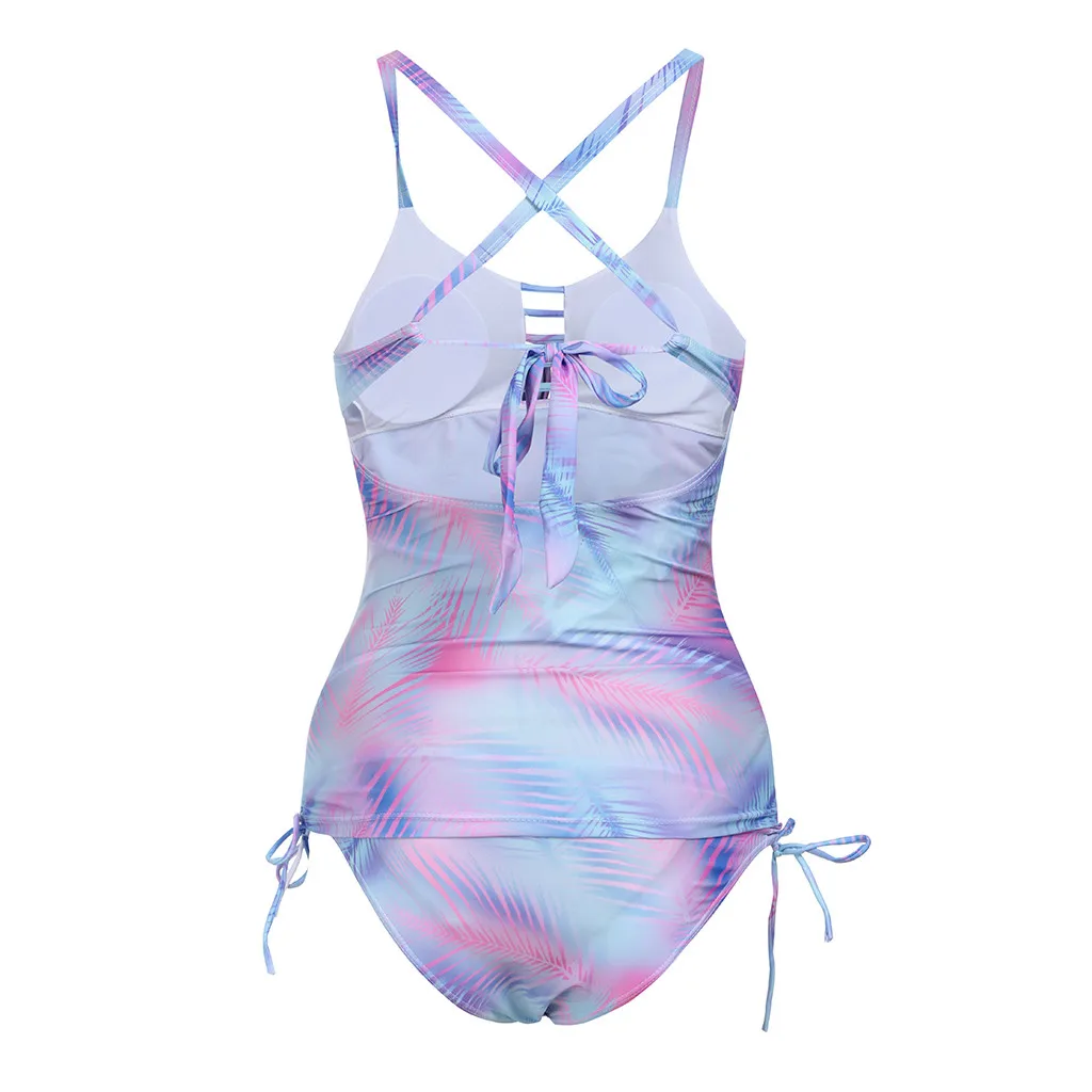 Для беременных Топ бикини с принтом Feminino 2019 купальный костюм Пляжная одежда Kadin Mayo цельный для беременных Для женщин MAR8