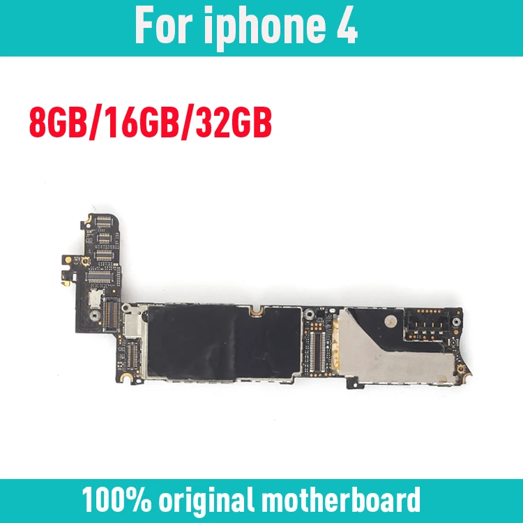 

8GB 16GB motherboard for iphone 4 4G logic board Main board Logic circuit board original unlocked plate MB