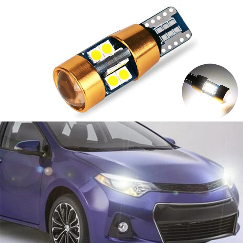 Автомобильный светодиодный клиновидный светильник 1x T10 W5W Samsung для Toyota Corolla Avensis
