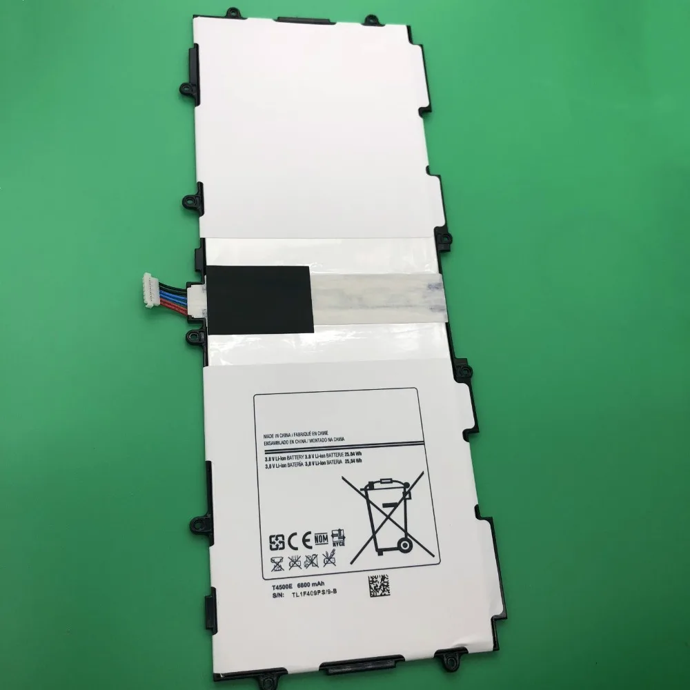 

T4500E Battery For Samsung P5200 for Galaxy Tab3 10.1 P5210 T4500C P5220 GT-P5200 P5213 GT-P5210 New 6800mAh