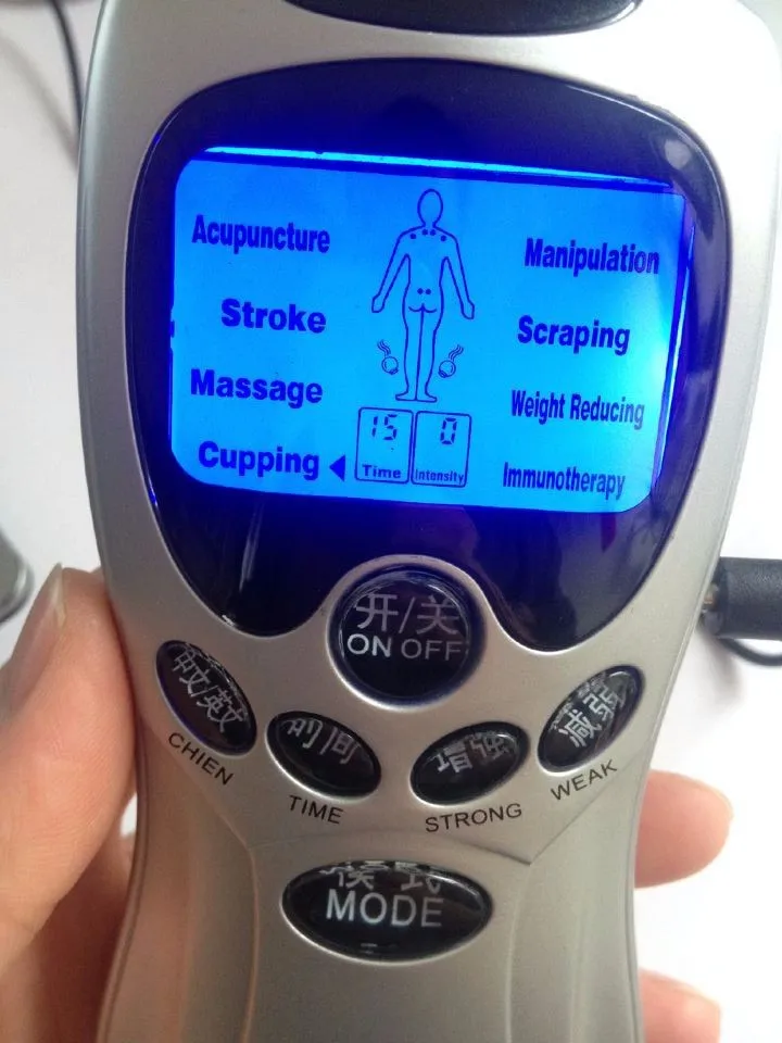 Free Shipping Household Electrical Acupuncture Massager Pulse Meridian