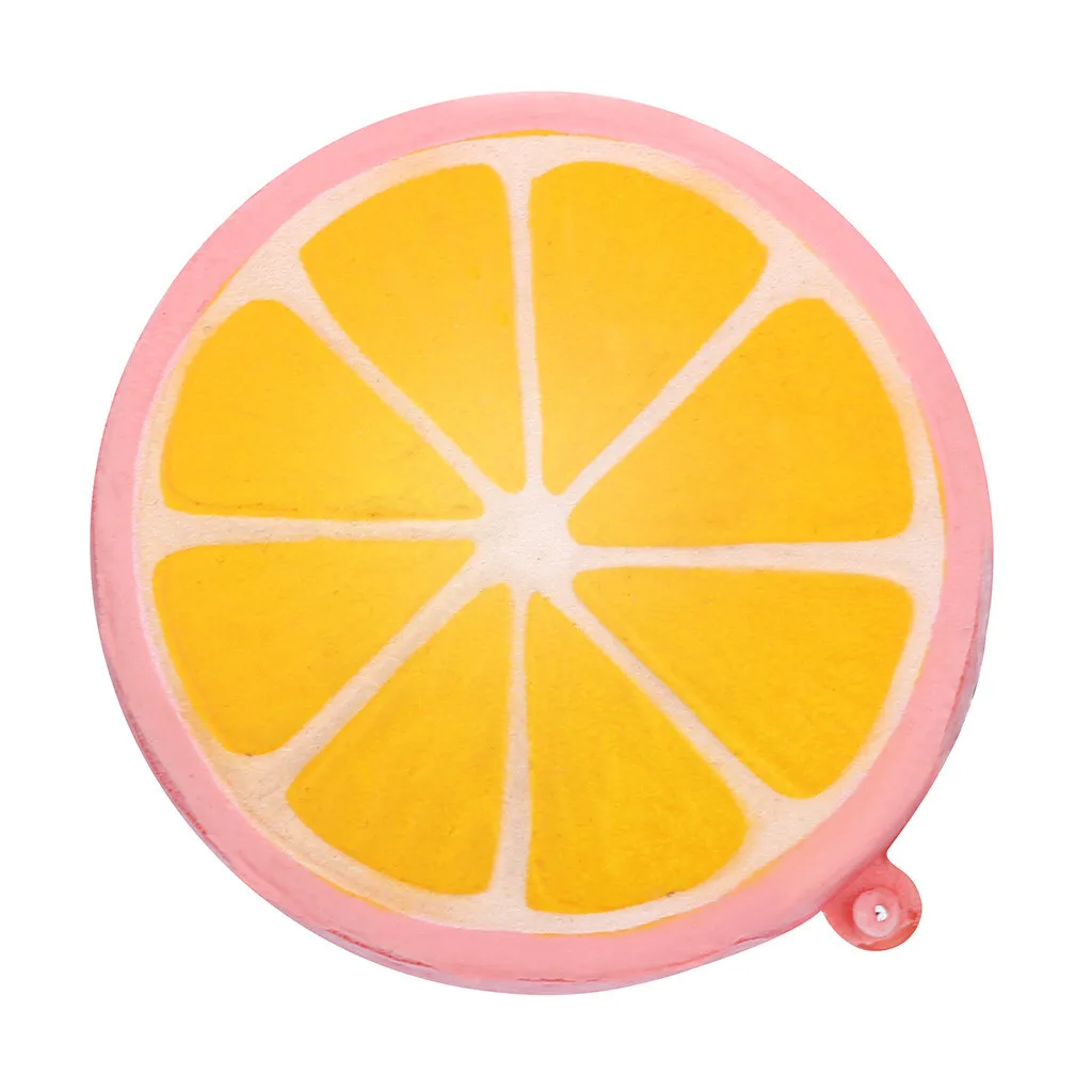 Squishies очаровательны лимон замедлить рост для выдавливания крема Ароматические снятие стресса игрушечные лошадки мягкими мультфильм squish игрушки squeeze Новинка 4,4 - Цвет: pink