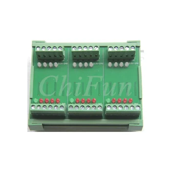 

12 PLC amplification board tube plate protection board input output PNP