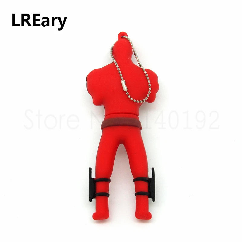 Новый мультфильм X Мужской Дэдпул usb флэш накопитель мутанты Анти герой Ручка
