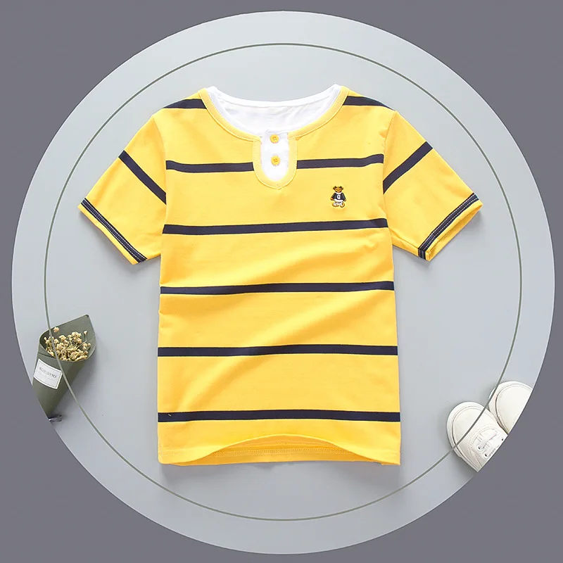 BibiCola/летние футболки для мальчиков; хлопковые топы с короткими рукавами; повседневные форменные футболки; модная спортивная одежда для мальчиков; брендовый спортивный костюм