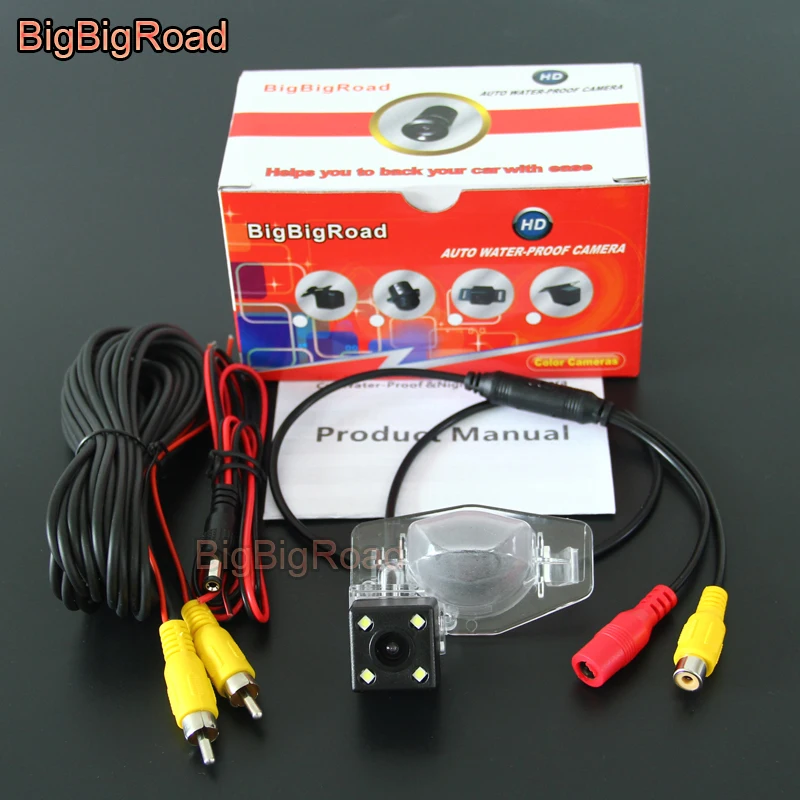 Камера заднего вида BigBigRoad для Honda crv cr v 2008 2009 2010 2011 2016 / Stream|reverse backup camera|car rear view reversehd