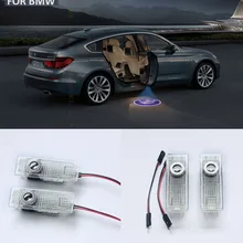 2 шт Дверь светодиодный Ghost Shadow световая с проекцией логотипа чехол для Toyota Mark X