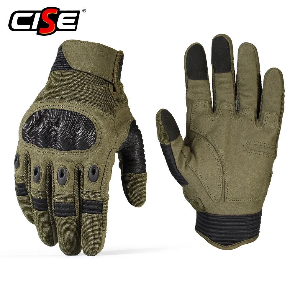 Touch Screen Motorcycle Hard Knuckle Full Finger Gloves for Riding Motocross Protective Gear Outdoor Sports Motorbike Racing Mtb