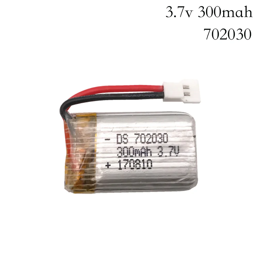 3,7 V 300 mAH литий-полимерный Батарея для E55 FQ777 FQ17W Hubsan H107 Syma X11C Udi U816 U830 RC вертолет 3,7 V 300 мА/ч, MX2.0 штепсельной вилки 1 шт./лот