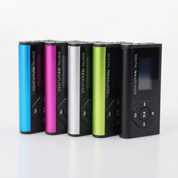 

Brand New Mini USB LCD Screen MP3 Music Player with Earphone Power Cable Support 16GB Micro SD card