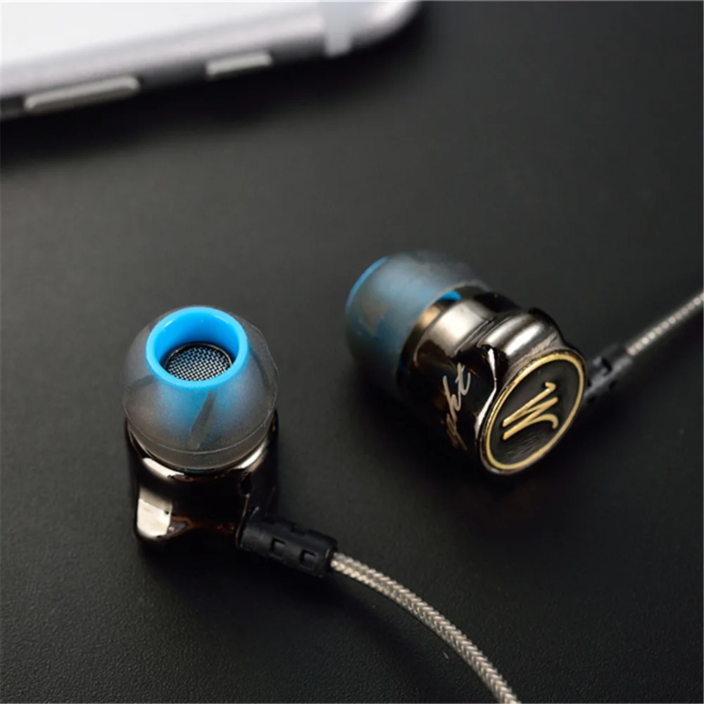 

Original QKZ DM7 In Ear 3.5mm Metal super bass stereo Earphones For apple iPhone xiaomi KZ ZS10 trn v80 samsung