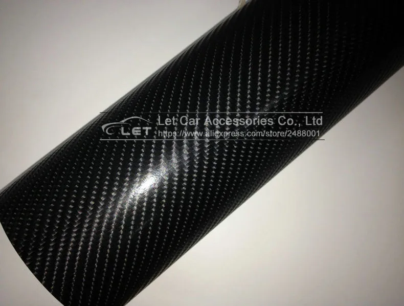  7.9 x 59.8 in 4D brillante fibra de carbono vinilo envoltura de  vinilo de fibra de carbono para coche, vinilo adhesivo para coche, película  adhesiva, protector de película de coche, fibra