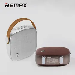 Remax портативный Настольный динамик RB-M6 Bluetooth громкий динамик поддержка AUX MP3 музыкальный плеер Громкая связь для смартфонов и ноутбуков