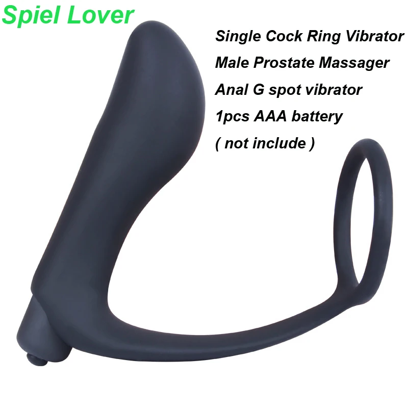 10 Speed Anal Vibrator Sex Toys for Man Butt plug Prostata massager men Delay ejaculation Beads Erotic sex product |