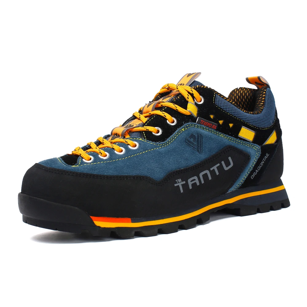 

(Cheap) Men Hiking shoes Wear-resistant Outdoor Trekking shoes Breathable Climb Mountain Lace-up Winter men Light Hiking shoes