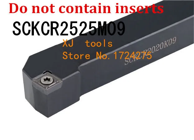 

SCKCR2525M09/ SCKCL2525M09 Metal Lathe Cutting Tools Lathe Machine CNC Turning Tools External Turning Tool Holder S-Type SCKCR/L